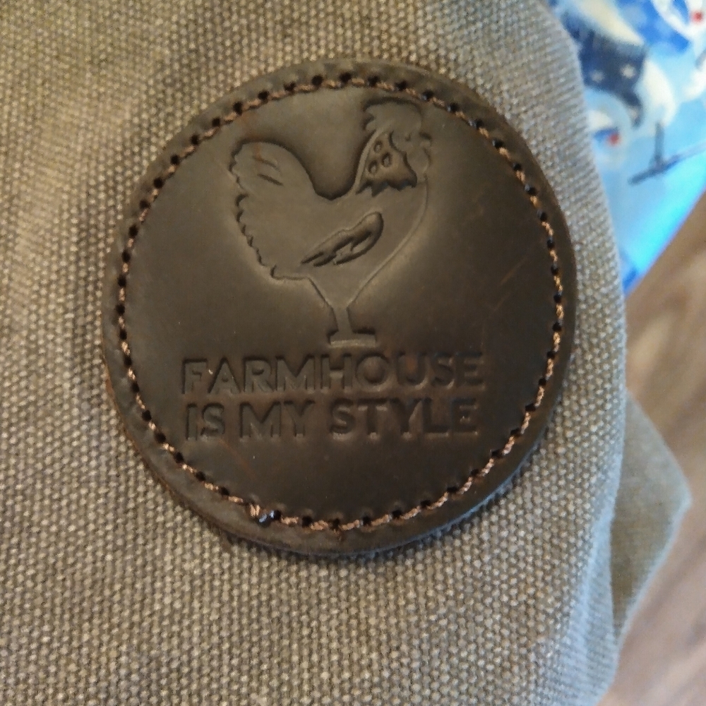 Farm house style canvas bag